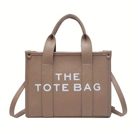 The Small Leather Tote