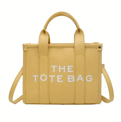 The Small Leather Tote