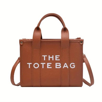 The Small Leather Tote